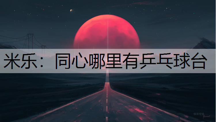 同心哪里有乒乓球台